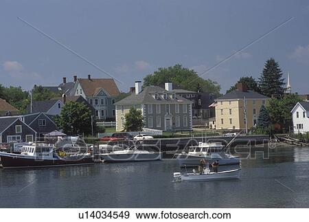 Portsmouth, NH, New Hampshire, Scenic view of Portsmouth and Portsmouth Harbor along the Piscataqua River. View Large Photo Image Stock Photo - Portsmouth, NH, New Hampshire, Scenic view of Portsmouth and Portsmouth Harbor along the Piscataqua River.. Fotosearch
