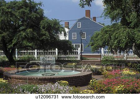 Portsmouth, NH, New Hampshire, Fountain at Public Gardens in Portsmouth. View Large Photo Image Stock Image - Portsmouth, NH, New Hampshire, Fountain at Public Gardens in Portsmouth. . Fotosearch