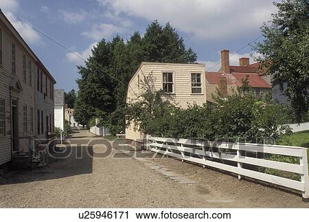 Portsmouth, NH, New Hampshire, Jefferson Street at Strawberry Banke Museum in Portsmouth. View Large Photo Image Stock Image - Portsmouth, NH, New Hampshire, Jefferson Street at Strawberry Banke Museum in Portsmouth. . Fotosearch