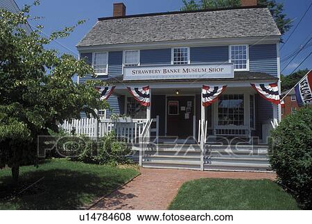 Portsmouth, NH, New Hampshire, Strawberry Banke Museum Shop at Strawberry Banke Museum in Portsmouth. View Large Photo Image Stock Photo - Portsmouth, NH, New Hampshire, Strawberry Banke Museum Shop at Strawberry Banke Museum in Portsmouth. . Fotosearch