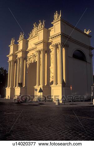 Potsdam, Germany, Brandenburg, Europe, Brandenburger Tor at Luisenplatz View Large Photo Image Stock Photo - Potsdam, Germany, Brandenburg, Europe, Brandenburger Tor at Luisenplatz. Fotosearch