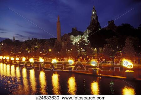 Providence, RI, Rhode Island, Waterfire Providence along Providence River in downtown Providence at night. View Large Photo Image Stock Image - Providence, RI, Rhode Island, Waterfire Providence along Providence River in downtown Providence at night.. Fotosearch