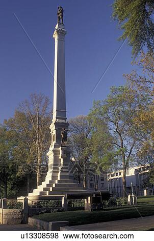 Stock Photo -  Raleigh, NC, North Carolina, Confederate Memorial on the grounds of the North Carolina State Capitol in Raleigh.. Fotosearch
