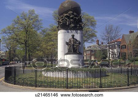 Richmond, Virginia, VA, Matthew Fountaine Maury Monument on Historic Monument Avenue in Richmond. View Large Photo Image Stock Photograph - Richmond, Virginia, VA, Matthew Fountaine Maury Monument on Historic Monument Avenue in Richmond.. Fotosearch