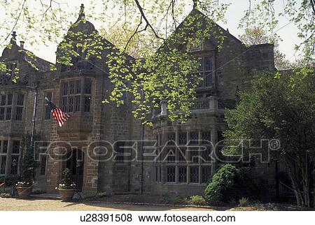 Richmond, Virginia, VA, Virginia House a Tudor Mansion imported from England. View Large Photo Image Stock Photo - Richmond, Virginia, VA, Virginia House a Tudor Mansion imported from England.. Fotosearch