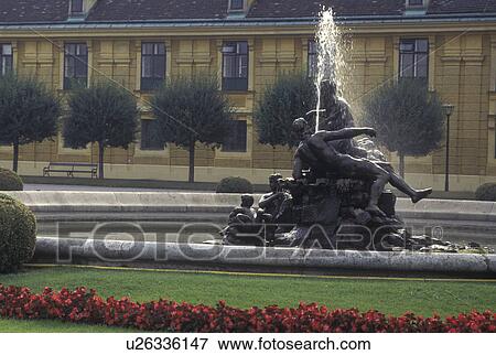 Schonbrunn Palace, Vienna, Austria, Wien, Fountain outside the Schloss Schonbrunn, a 1440-room summer palace View Large Photo Image Stock Photo - Schonbrunn Palace, Vienna, Austria, Wien, Fountain outside the Schloss Schonbrunn, a 1440-room summer palace. Fotosearch