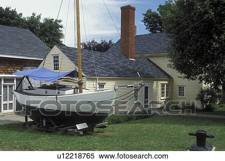 Searsport, ME, Maine, Penobscot Marine Museum in Historic Searsport. View Large Photo Image Stock Photography - Searsport, ME, Maine, Penobscot Marine Museum in Historic Searsport.. Fotosearch