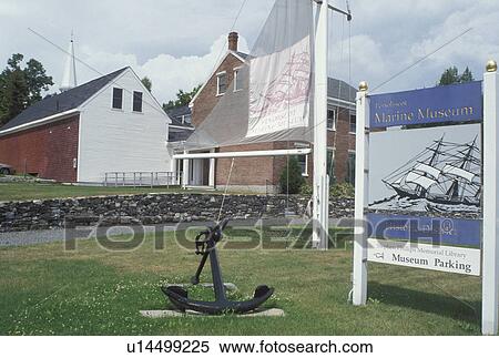 Searsport, ME, Maine, Penobscot Marine Museum in Historic Searsport. View Large Photo Image Stock Photography - Searsport, ME, Maine, Penobscot Marine Museum in Historic Searsport.. Fotosearch