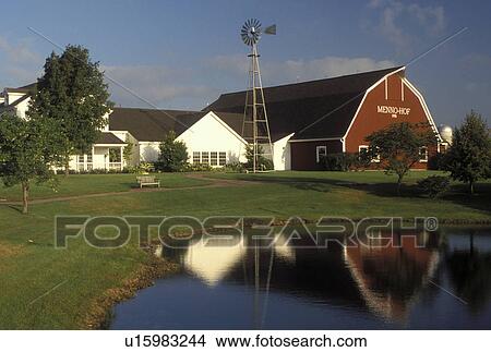 Shipshewana, IN, Indiana, Henno-Hof Mennonite-Amish Visitor Center View Large Photo Image Picture -  Shipshewana, IN, Indiana, Henno-Hof Mennonite-Amish Visitor Center. Fotosearch