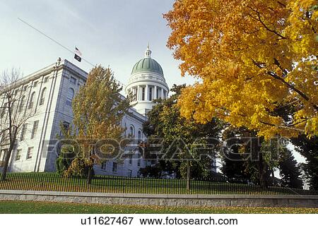 State Capitol, State House, Augusta, ME, Maine, The Maine State House in the capital city of Augusta in the autumn. View Large Photo Image Stock Photo - State Capitol, State House, Augusta, ME, Maine, The Maine State House in the capital city of Augusta in the autumn.. Fotosearch