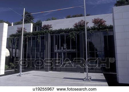 Switzerland, Lausanne, Ouchy, Olympic Museum, Vaud, Musee Olympique in Lausanne View Large Photo Image Stock Photo - Switzerland, Lausanne, Ouchy, Olympic Museum, Vaud, Musee Olympique in Lausanne. Fotosearch
