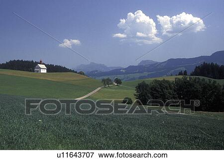 Switzerland, Lucerne, Entlebach Valley, Europe, Scenic view of the Entlebach Valley in Switzerland. View Large Photo Image Stock Photo - Switzerland, Lucerne, Entlebach Valley, Europe, Scenic view of the Entlebach Valley in Switzerland.. Fotosearch