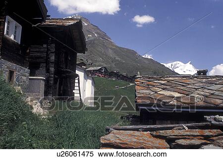 Switzerland, Valais, Alps, Findeln, Small mountain village of Findeln above Zermatt in the Swiss Alps. View Large Photo Image Stock Photography - Switzerland, Valais, Alps, Findeln, Small mountain village of Findeln above Zermatt in the Swiss Alps.. Fotosearch