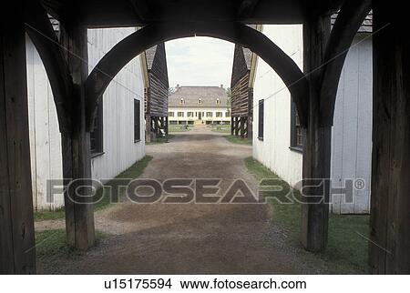 Thunder Bay, Canada, Ontario, Main Gate at Old Fort William, Fur Trading Post, in Thunder Bay. View Large Photo Image Picture - Thunder Bay, Canada, Ontario, Main Gate at Old Fort William, Fur Trading Post, in Thunder Bay.. Fotosearch
