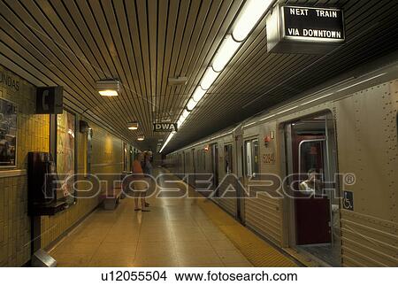 Toronto, subway, Canada, Ontario, Dundas Subway Station in Toronto. View Large Photo Image Picture - Toronto, subway, Canada, Ontario, Dundas Subway Station in Toronto. . Fotosearch