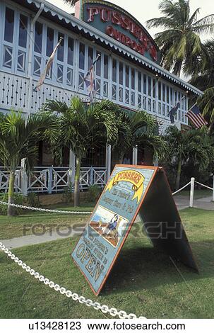 Tortola, British Virgin Islands, Road Town, Caribbean, BVI, Pusser's Outpost Restaurant in Road Town on the island of Tortola. View Large Photo Image Stock Image - Tortola, British Virgin Islands, Road Town, Caribbean, BVI, Pusser's Outpost Restaurant in Road Town on the island of Tortola.. Fotosearch