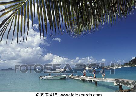 Tortola, British Virgin Islands, Caribbean, BVI, Cane Garden Bay on the island of Tortola on the Caribbean Sea. View Large Photo Image Stock Photography - Tortola, British Virgin Islands, Caribbean, BVI, Cane Garden Bay on the island of Tortola on the Caribbean Sea.. Fotosearch