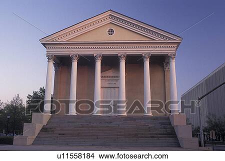 Picture -  university, Columbia, SC, USC, South Carolina, Longstreet Theatre on the campus of the University of South Carolina in Columbia.. Fotosearch