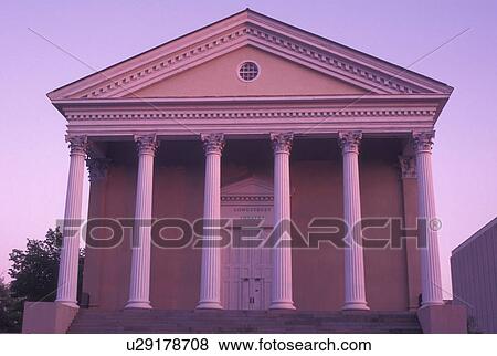 Stock Photo -  University of South Carolina, Columbia, SC, USC, South Carolina, Longstreet Theatre on the campus of the University of South Carolina in Columbia.. Fotosearch