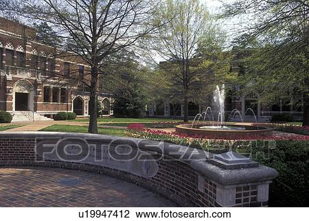 university, Richmond, Virginia, VA, Fountain on the campus of the University of Richmond. View Large Photo Image Stock Image - university, Richmond, Virginia, VA, Fountain on the campus of the University of Richmond.. Fotosearch