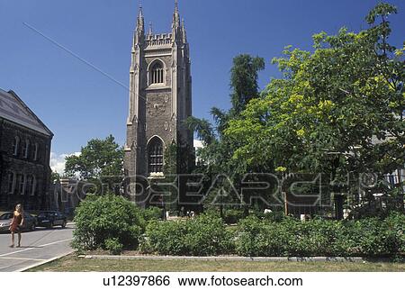 university, Toronto, Canada, Ontario, Bell Tower on the University of Toronto St. George Campus in downtown Toronto. View Large Photo Image Stock Photograph - university, Toronto, Canada, Ontario, Bell Tower on the University of Toronto St. George Campus in downtown Toronto. . Fotosearch