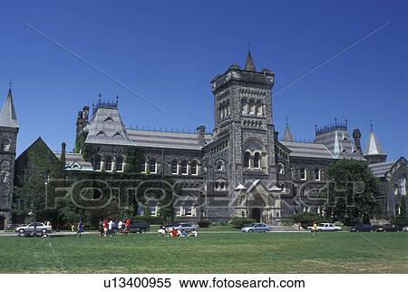 Stock Photography -  university, Toronto, Canada, Ontario, University of Toronto St. George Campus in downtown Toronto. . Fotosearch