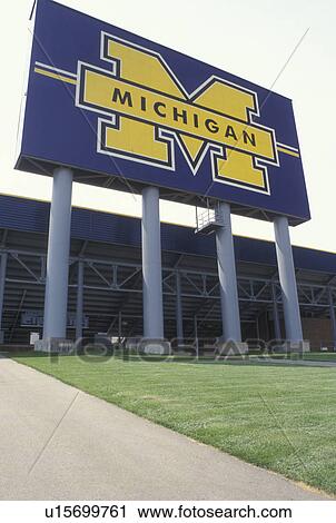 university, UM, Ann Arbor, MI, Michigan, University of Michigan Football Stadium sign. View Large Photo Image Stock Image - university, UM, Ann Arbor, MI, Michigan, University of Michigan Football Stadium sign.. Fotosearch