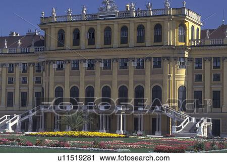 Vienna, Schonbrunn Palace, Austria, Wien, Schloss Schonbrunn, a 1440-room summer palace View Large Photo Image Stock Image - Vienna, Schonbrunn Palace, Austria, Wien, Schloss Schonbrunn, a 1440-room summer palace. Fotosearch