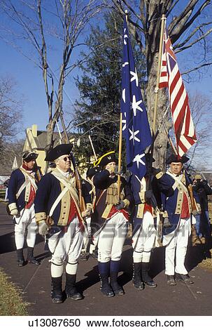 Washington Crossing Historic Park, PA, Pennsylvania, 225th Anniversary of General George Washington and his soldiers crossing the Delaware re-enactment on Christmas Day in the McConkey's Ferry Section of Washington Crossing Historic Park. View Large Photo Image Stock Image - Washington Crossing Historic Park, PA, Pennsylvania, 225th Anniversary of General George Washington and his soldiers crossing the Delaware re-enactment on Christmas Day in the McConkey's Ferry Section of Washington Crossing Historic Park.. Fotosearch