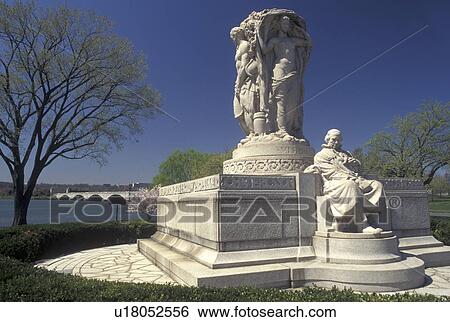 Washington, DC, District of Columbia, Ericsson Memorial at West Potomac Park along the Potomac River in Washington D. C. in the spring. View Large Photo Image Stock Photograph - Washington, DC, District of Columbia, Ericsson Memorial at West Potomac Park along the Potomac River in Washington D. C. in the spring.. Fotosearch