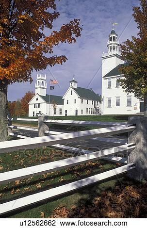 Washington, NH, New Hampshire, Historic Community Buildings on the Green in the fall. View Large Photo Image Stock Image - Washington, NH, New Hampshire, Historic Community Buildings on the Green in the fall.. Fotosearch