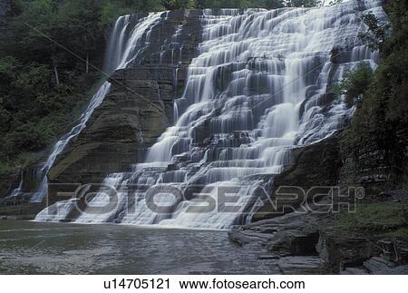 waterfall, Ithaca, NY, New York, Finger Lakes, Ithaca Falls View Large Photo Image Stock Image - waterfall, Ithaca, NY, New York, Finger Lakes, Ithaca Falls. Fotosearch