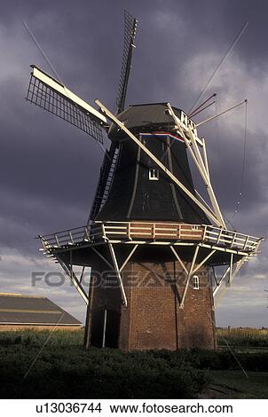 windmill, Netherlands, Holland, Groningen, Europe View Large Photo Image Picture - windmill, Netherlands, Holland, Groningen, Europe. Fotosearch