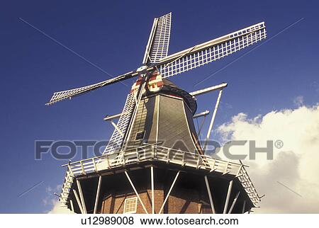 windmill, Netherlands, Holland, Groningen, Delfzijl, Europe View Large Photo Image Stock Photo - windmill, Netherlands, Holland, Groningen, Delfzijl, Europe. Fotosearch