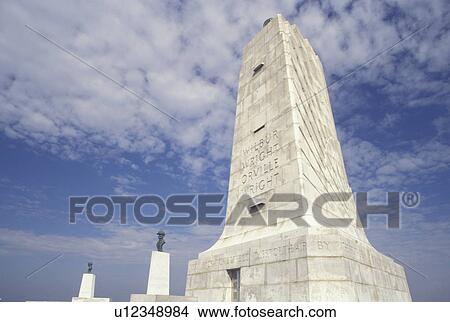 Wright Brothers National Memorial, North Carolina, Outer Banks, NC, The Wright Memorial Shaft on Kills Devil Hill in the Outer Banks of North Carolina. View Large Photo Image Picture - Wright Brothers National Memorial, North Carolina, Outer Banks, NC, The Wright Memorial Shaft on Kills Devil Hill in the Outer Banks of North Carolina.. Fotosearch
