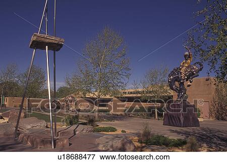 Albuquerque, NM, New Mexico, Albuquerque Museum, outdoor sculpture View Large Photo Image Stock Photo - Albuquerque, NM, New Mexico, Albuquerque Museum, outdoor sculpture. Fotosearch