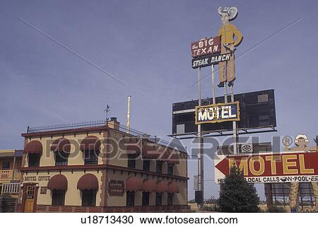Amarillo, TX, Texas, The Big Texan Steak Ranch & Hotel View Large Photo Image Stock Image - Amarillo, TX, Texas, The Big Texan Steak Ranch & Hotel. Fotosearch