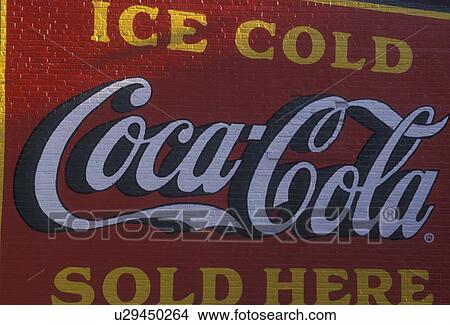 Atlanta, GA, Georgia, Coca-Cola wall mural, Virginia Highland View Large Photo Image Picture - Atlanta, GA, Georgia, Coca-Cola wall mural, Virginia Highland. Fotosearch