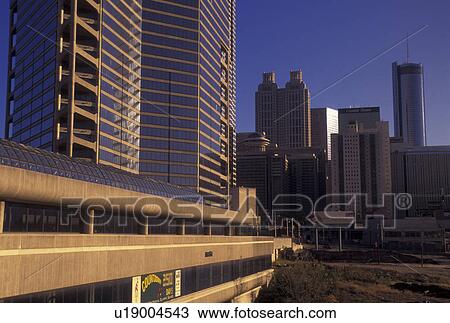 Atlanta, GA, Georgia, downtown, skyline View Large Photo Image Stock Image - Atlanta, GA, Georgia, downtown, skyline. Fotosearch