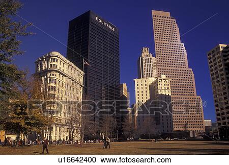 Atlanta, GA, Georgia, Downtown, skyline, high-rise buildings, Woodruff Park View Large Photo Image Stock Image - Atlanta, GA, Georgia, Downtown, skyline, high-rise buildings, Woodruff Park. Fotosearch