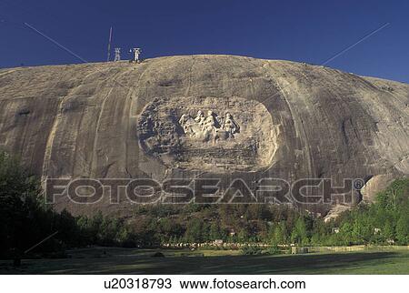 Atlanta, GA, Georgia, Georgia Stone Mountain Park, Confederate Memorial Carving on Stone Mountain, President Jefferson Davis, General Thomas Stonewall Jackson and General Robert E. Lee, granite rock View Large Photo Image Stock Image - Atlanta, GA, Georgia, Georgia Stone Mountain Park, Confederate Memorial Carving on Stone Mountain, President Jefferson Davis, General Thomas Stonewall Jackson and General Robert E. Lee, granite rock. Fotosearch