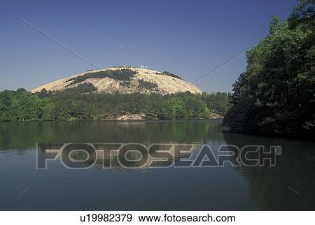 Atlanta, GA, Georgia, Georgia Stone Mountain Park, Stone Mountain Lake, Stone Mountain View Large Photo Image Stock Photo - Atlanta, GA, Georgia, Georgia Stone Mountain Park, Stone Mountain Lake, Stone Mountain. Fotosearch