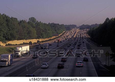 Atlanta, GA, Georgia, I-285, traffic, expressway, highway View Large Photo Image Stock Photo - Atlanta, GA, Georgia, I-285, traffic, expressway, highway. Fotosearch