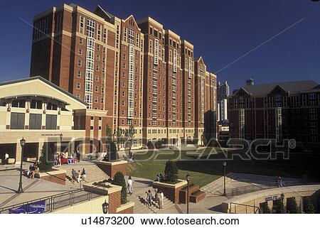 Stock Image -  Atlanta, GA, Georgia, Olympic Village & Future Georgia State University Dorms. Fotosearch