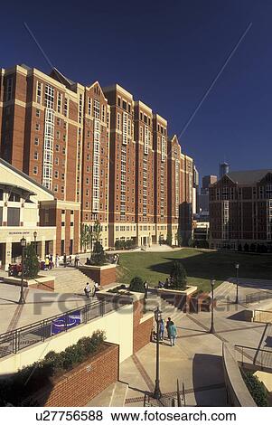 Stock Photo -  Atlanta, GA, Georgia, Olympic Village & Future Georgia State University Dorms. Fotosearch
