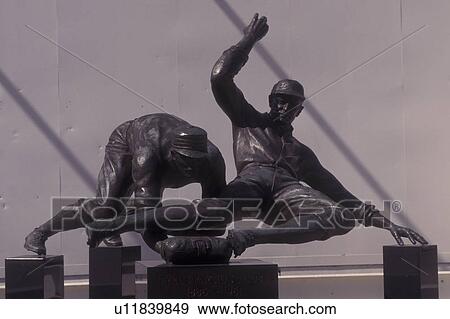 Atlanta, GA, Georgia, Tyrus Raymond Cobb Statue at Atlanta Fulton County Stadium, football View Large Photo Image Stock Photo - Atlanta, GA, Georgia, Tyrus Raymond Cobb Statue at Atlanta Fulton County Stadium, football. Fotosearch