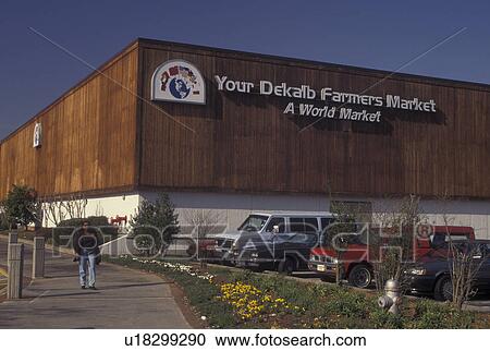 Stock Image -  Atlanta, GA, Georgia, Your Dekalb Farmers Market. Fotosearch
