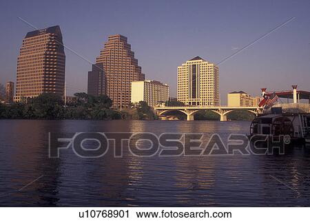 Austin, TX, Texas, Colorado River, downtown skyline View Large Photo Image Stock Image - Austin, TX, Texas, Colorado River, downtown skyline. Fotosearch