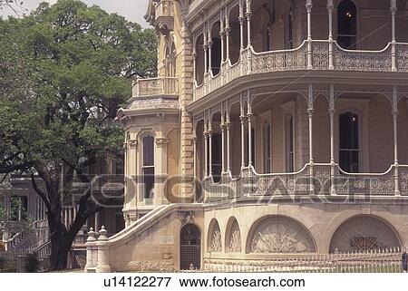 Stock Photo -  Austin, TX, Texas, Historic District, John Bremond Jr. House. Fotosearch