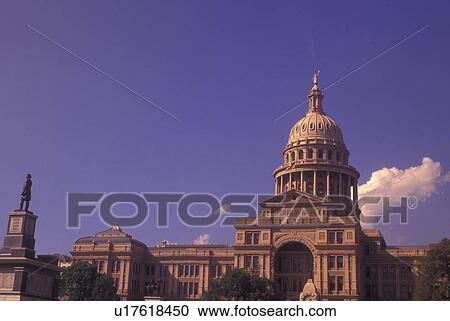 Stock Image -  Austin, TX, Texas, Texas State Capitol. Fotosearch